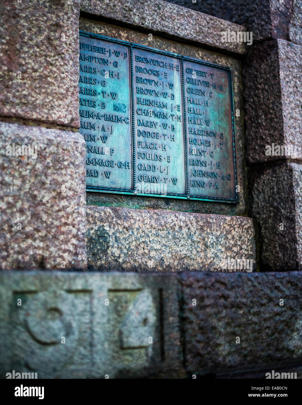 Mountsorrel War Memorial Stock Photo
