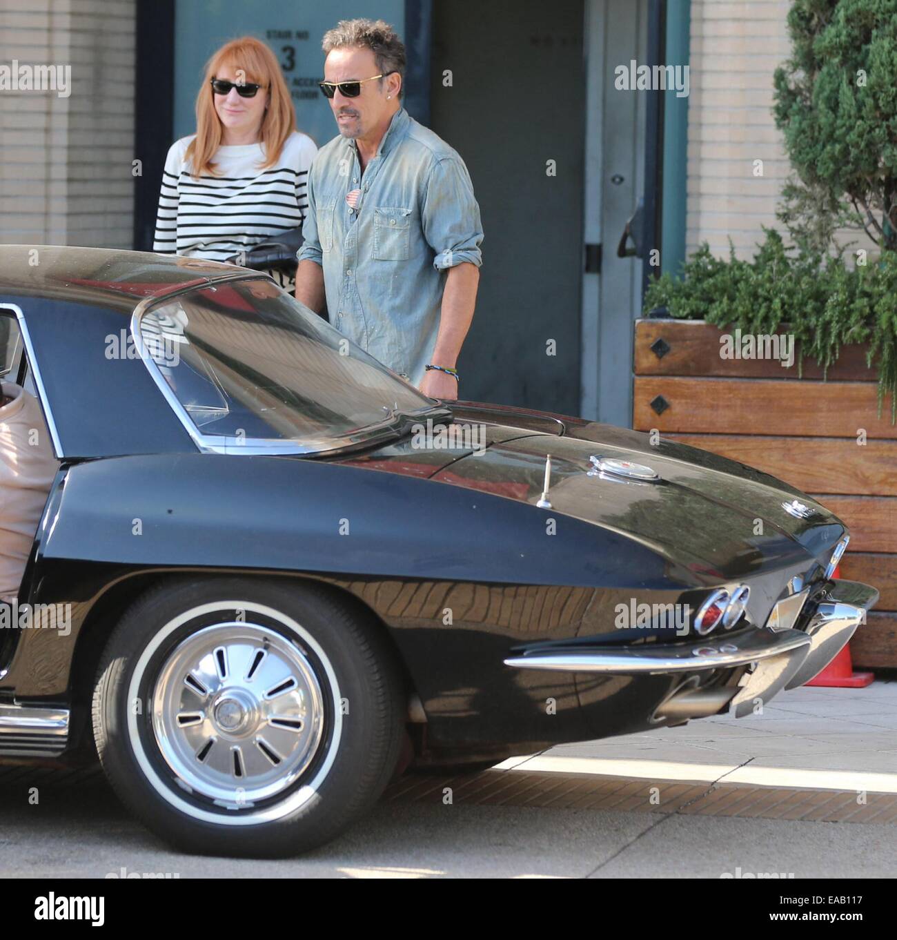 Springsteen Corvette Bruce Springsteen and his wife Patti Scialfa shop at Barney's Of New ...