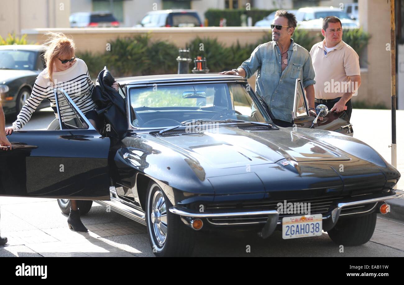 Springsteen Corvette Bruce Springsteen and his wife Patti Scialfa shop at Barney's Of New ...