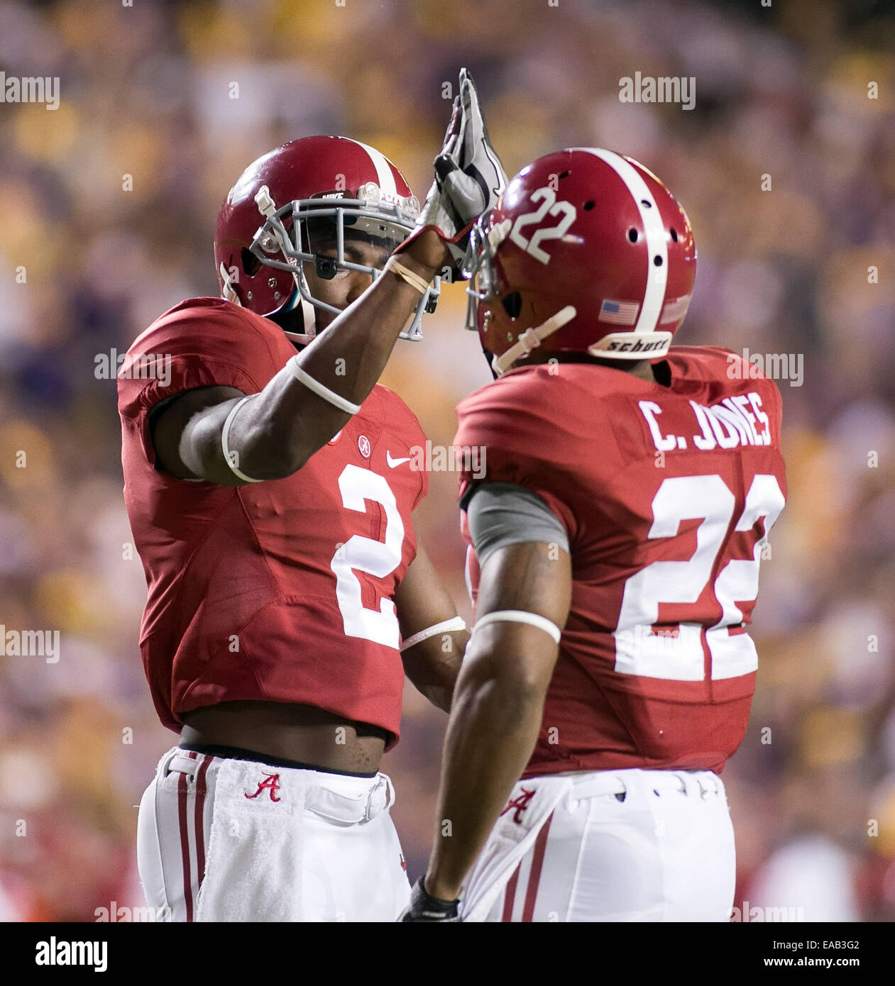 Alabama Crimson Tide Wide Receiver Christion Jones 22