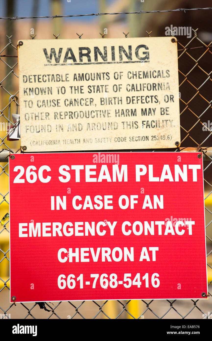 The Midway Sunset oilfield in Taft, Bakersfield, California, USA