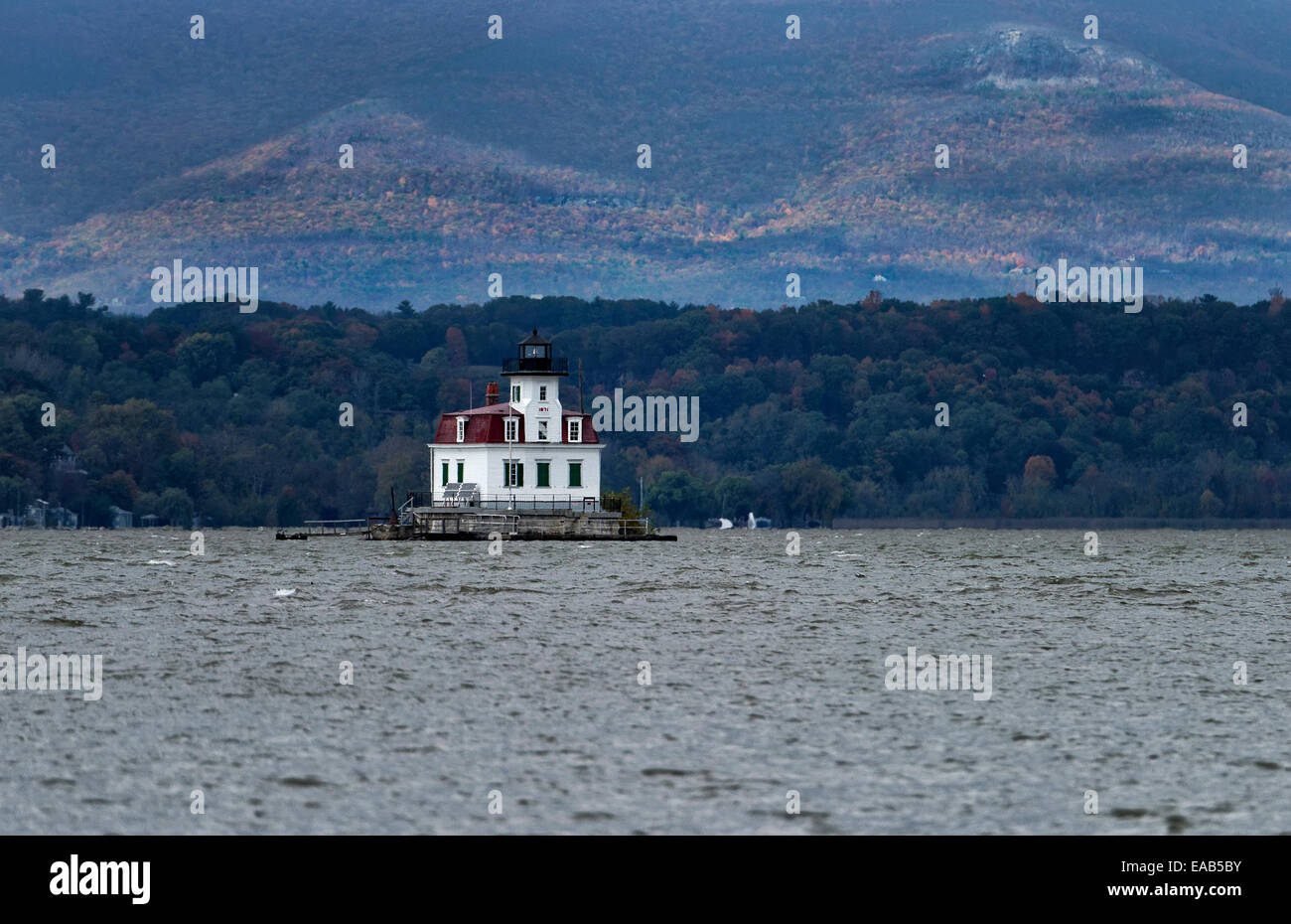 Esopus Meadows Lighthouse, Esopus, New York, USA Stock Photo Alamy