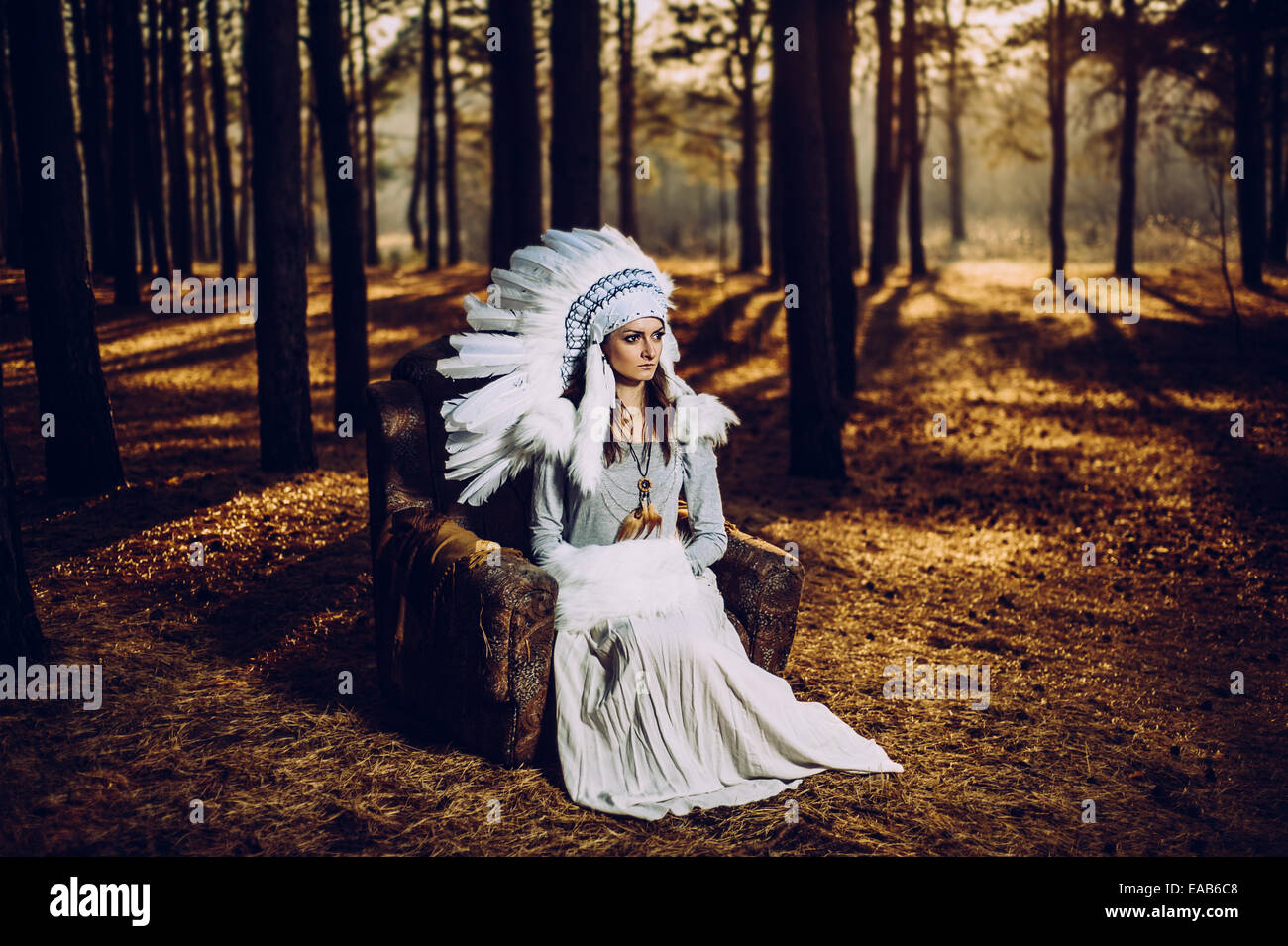 Pretty native indian woman hi-res stock photography and images - Alamy