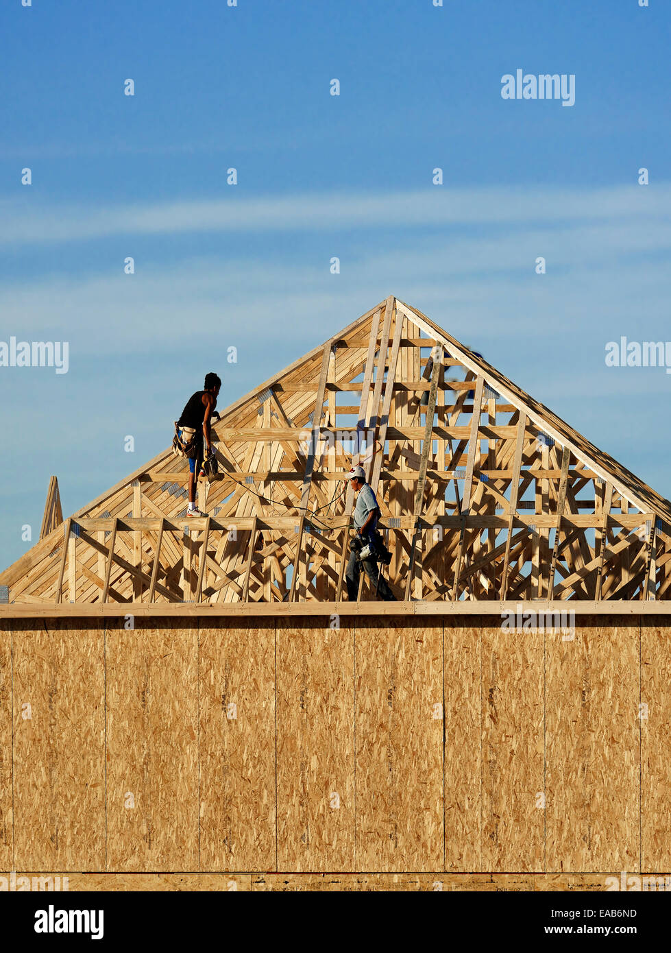 Construction site of family house hi-res stock photography and images ...