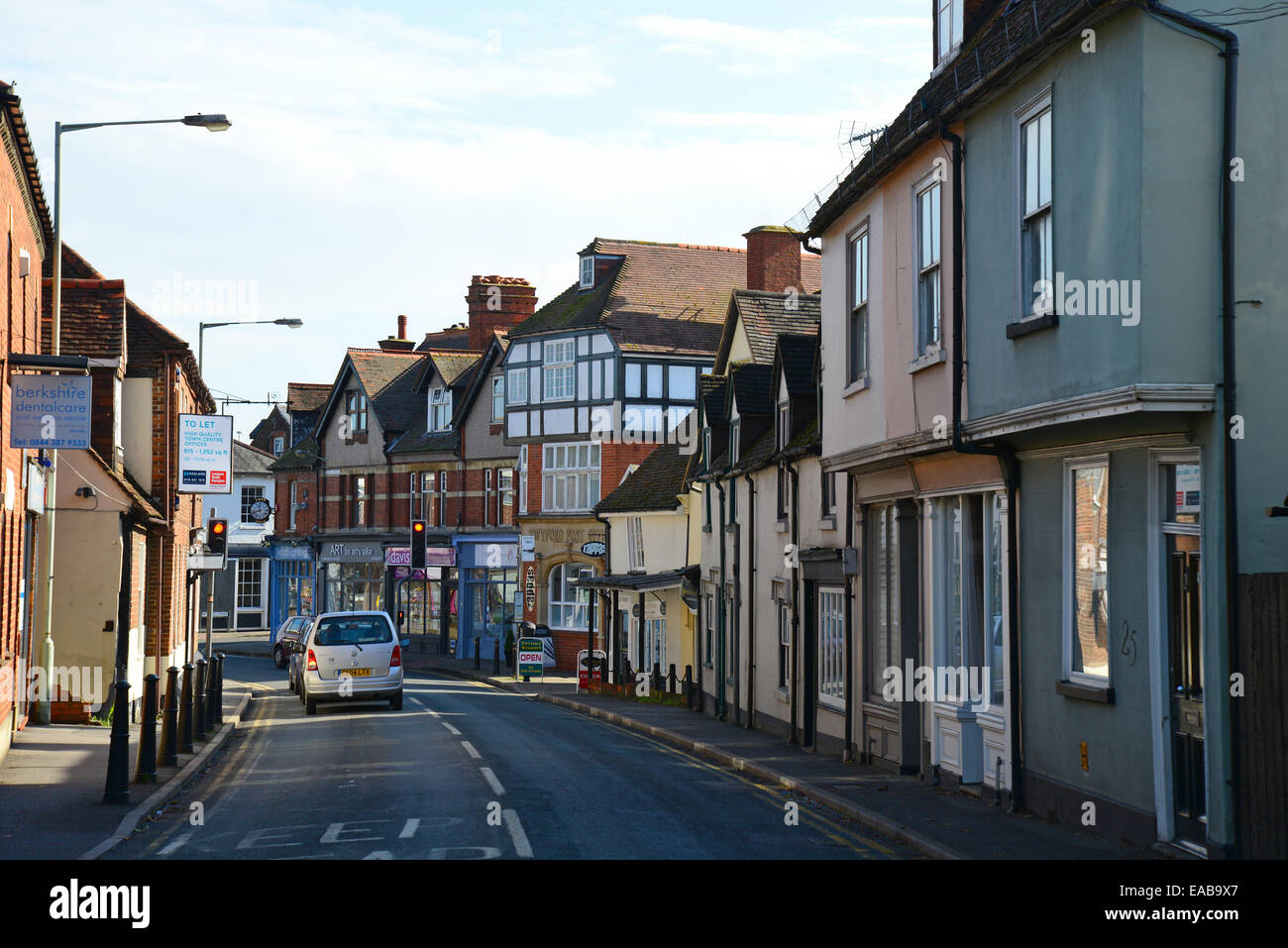 Period buildings, High Street, Twyford, Berkshire, England, United