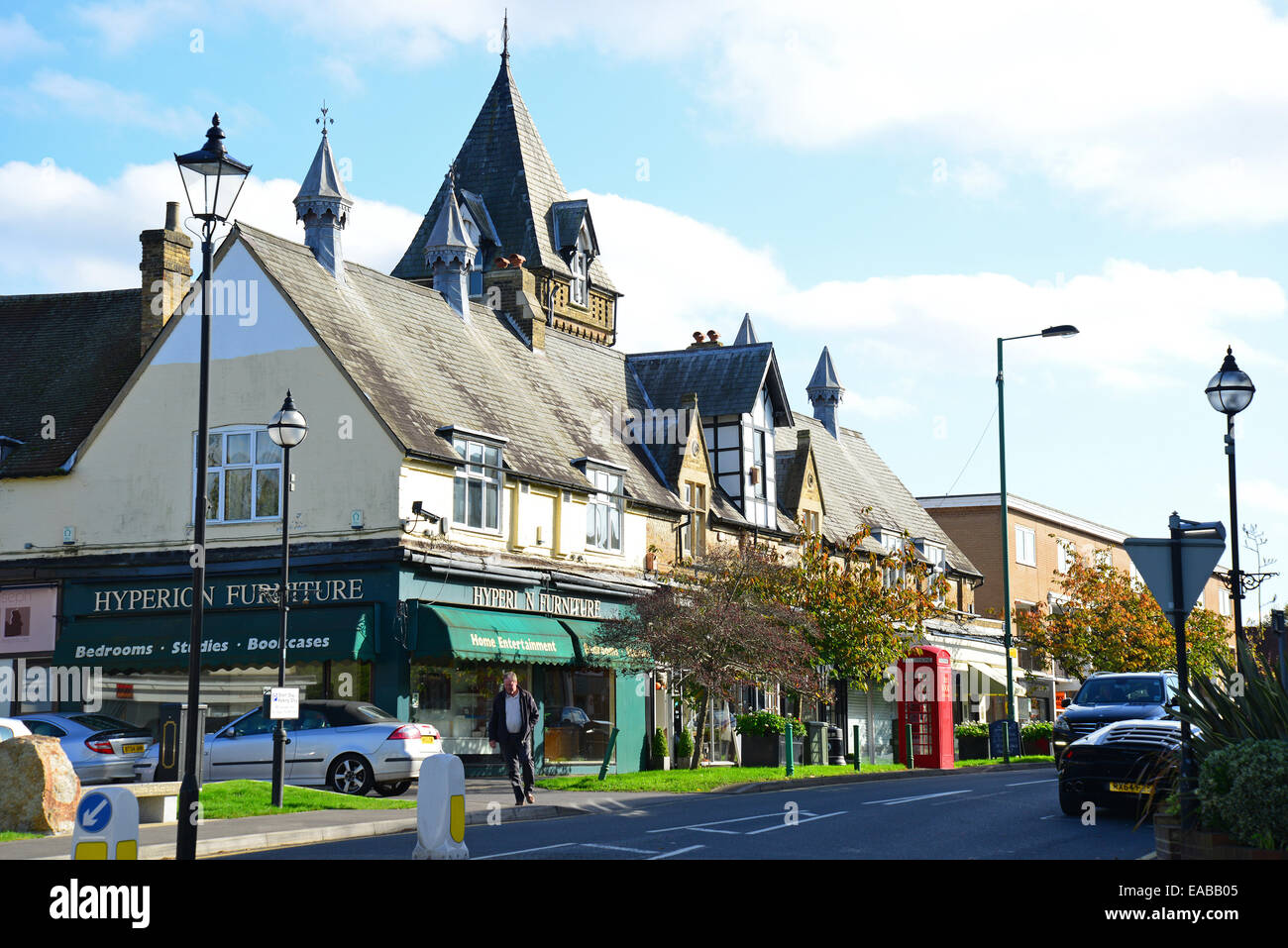Village view, Chobham Road, Sunningdale, Berkshire, England, United