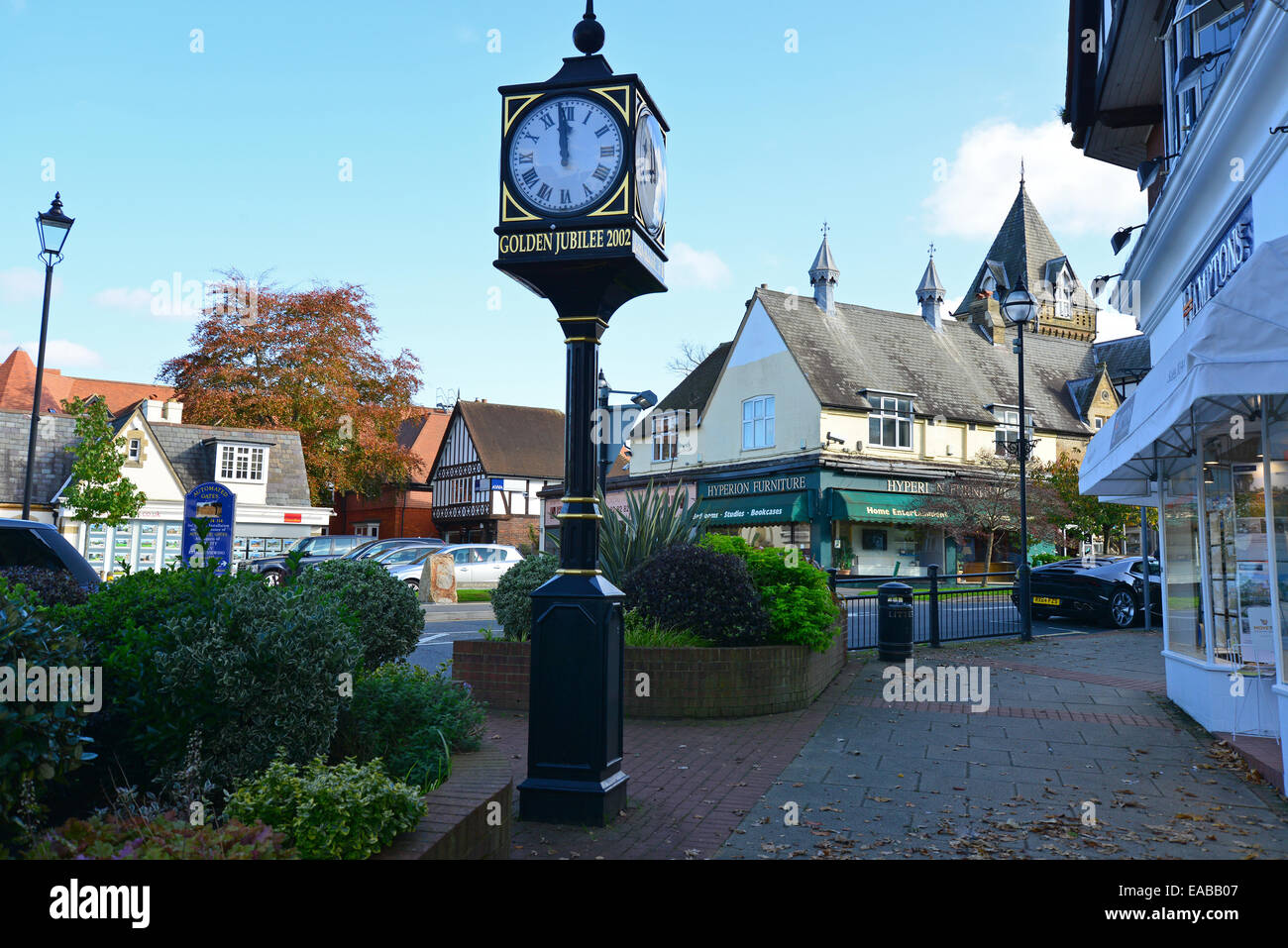 Village view, Chobham Road, Sunningdale, Berkshire, England, United