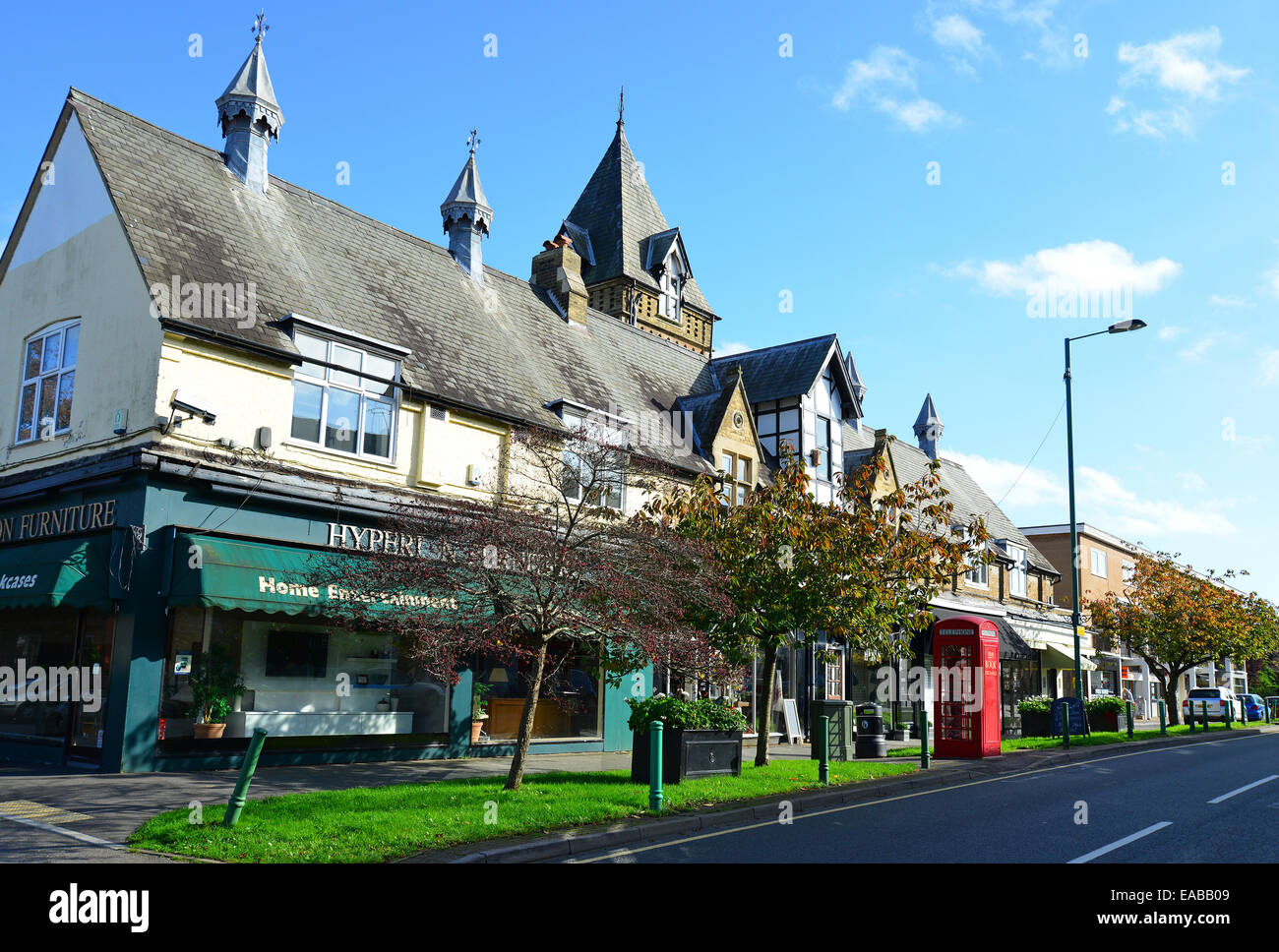 Village view, Chobham Road, Sunningdale, Berkshire, England, United