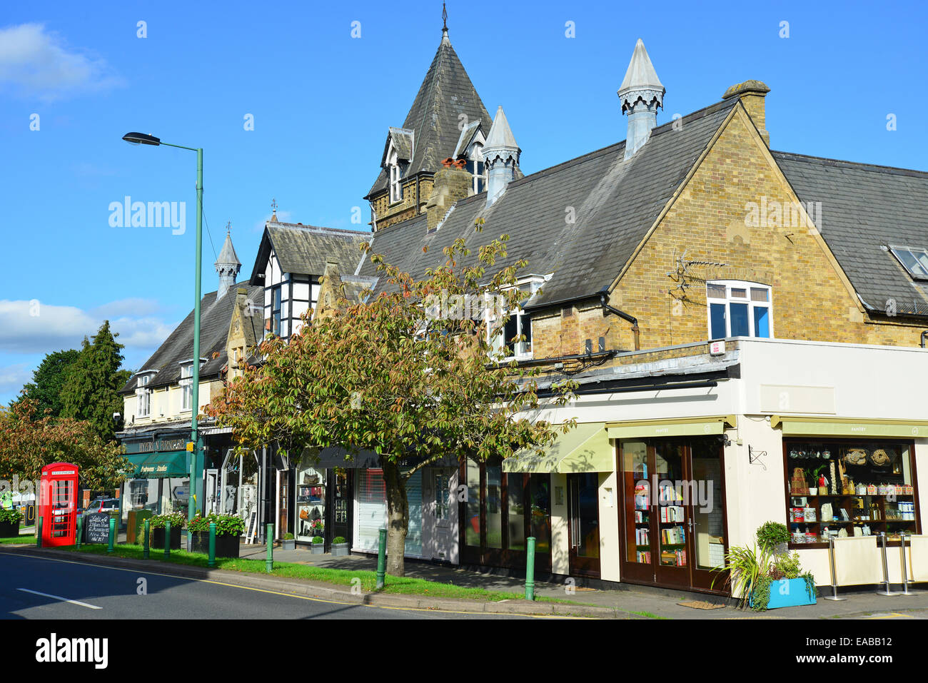 Village view, Chobham Road, Sunningdale, Berkshire, England, United