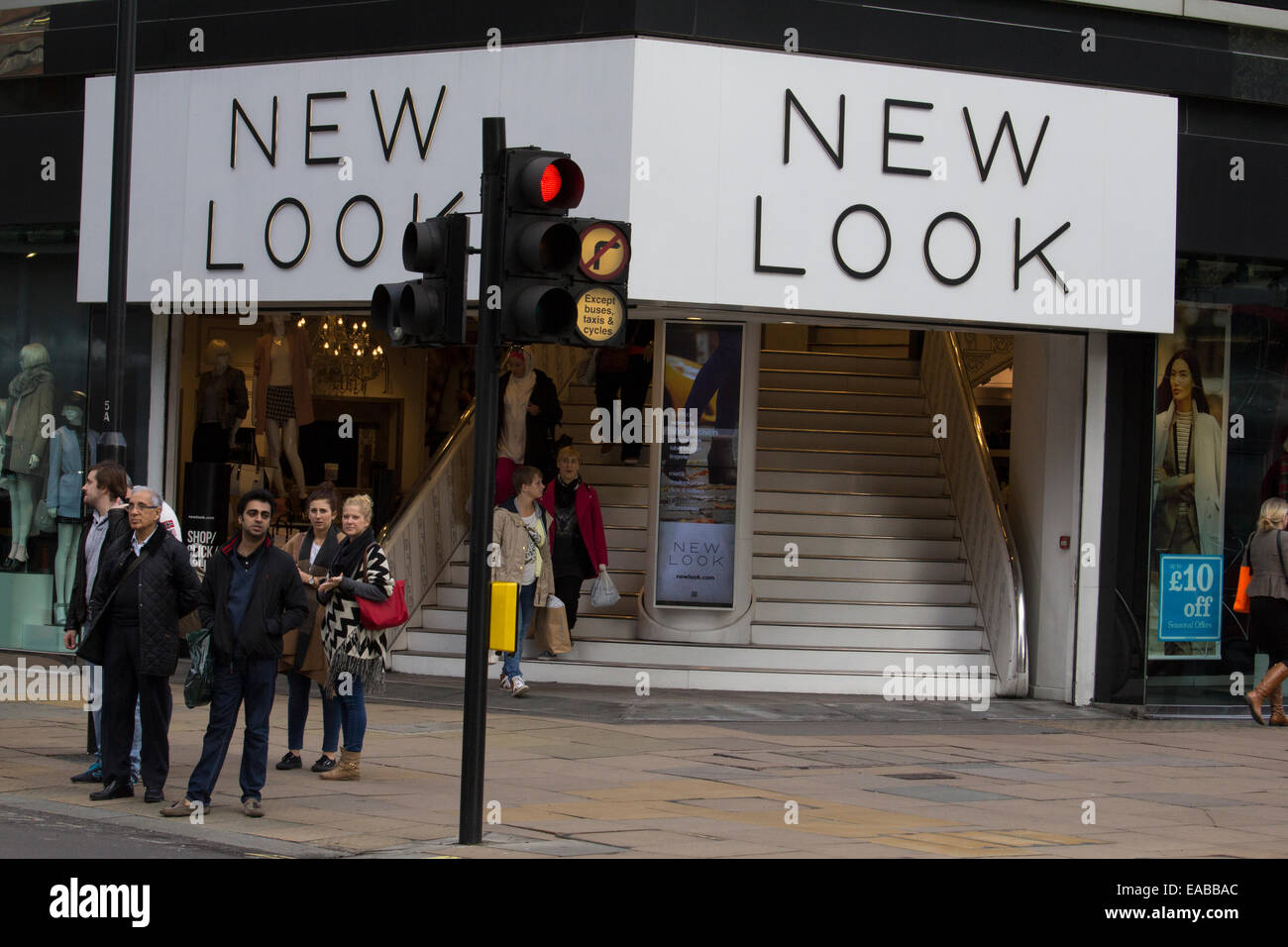 New look shop Oxford Street London Stock Photo