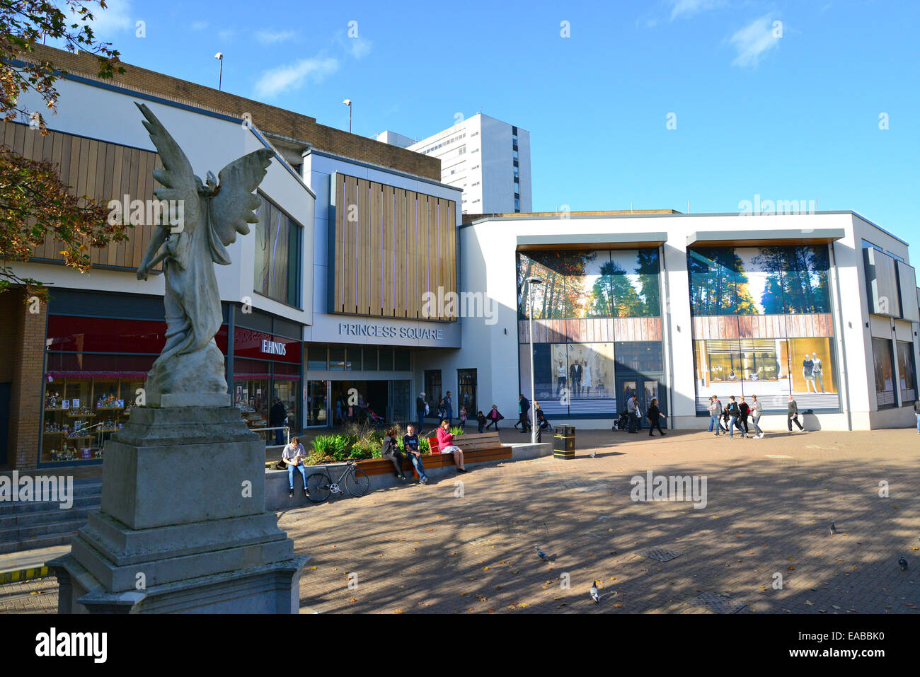 Entrance to Princess Square Shopping Centre, Bracknell, Berkshire