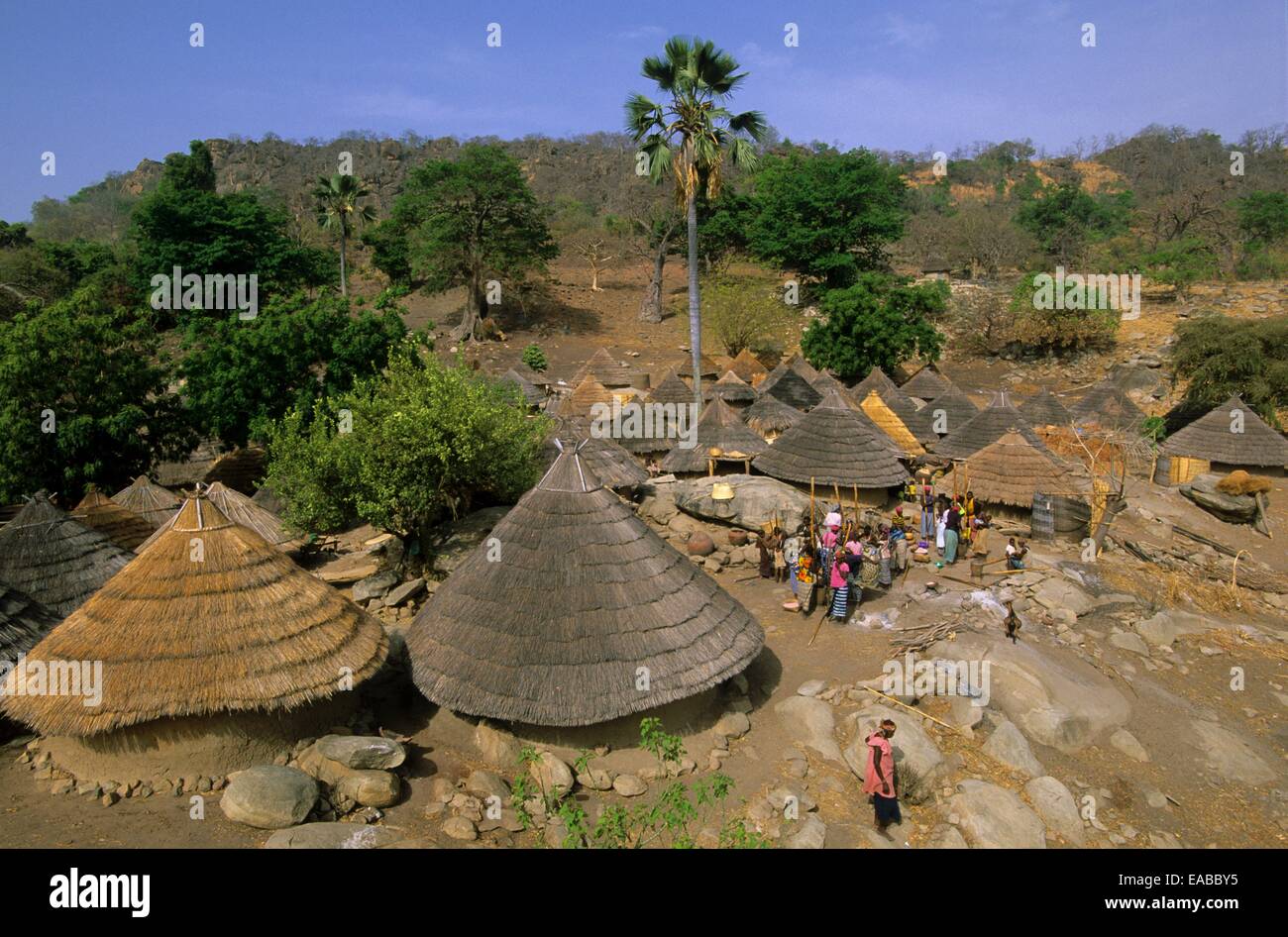 Village Bedik, Bassari country, Senegal, West Africa Stock Photo Alamy