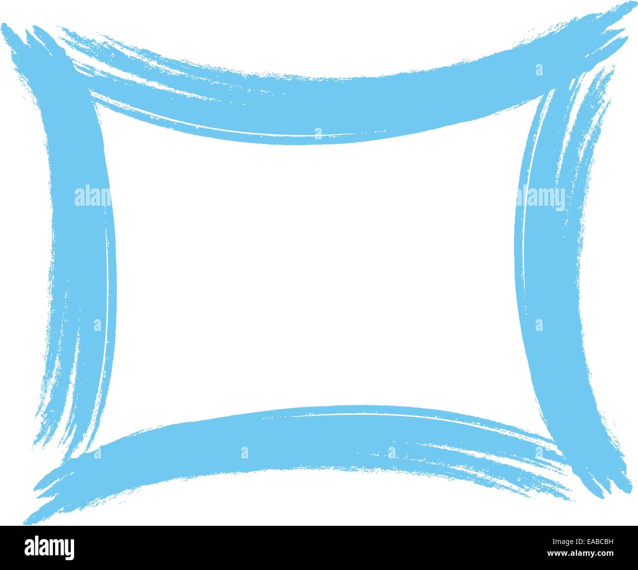 brush paint painting blue frame stroke art art brush abstract vector