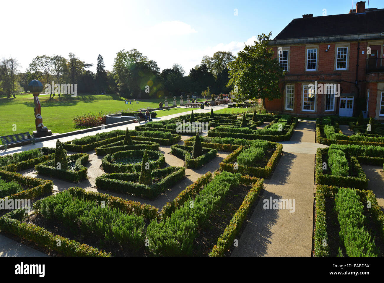 South Hill Park Gardens, Ringmead, Bracknell, Berkshire, England, United Kingdom Stock Photo