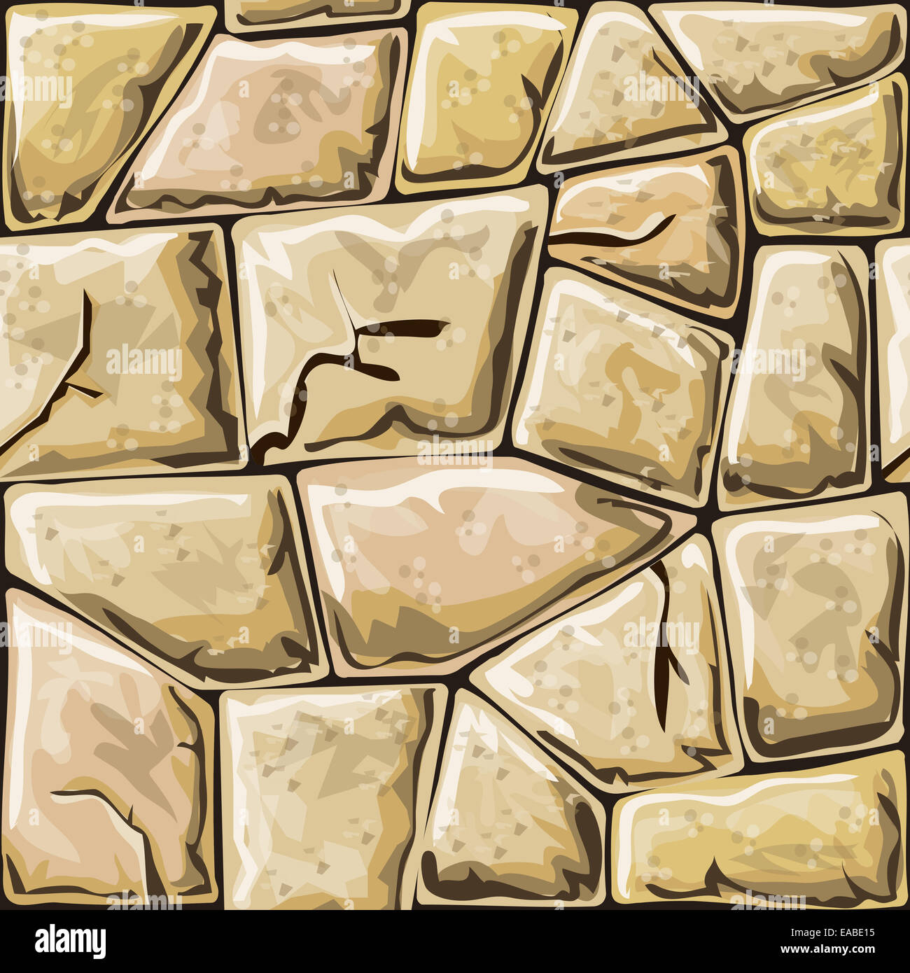 Vector illustration of simple stone seamless pattern Stock Photo - Alamy
