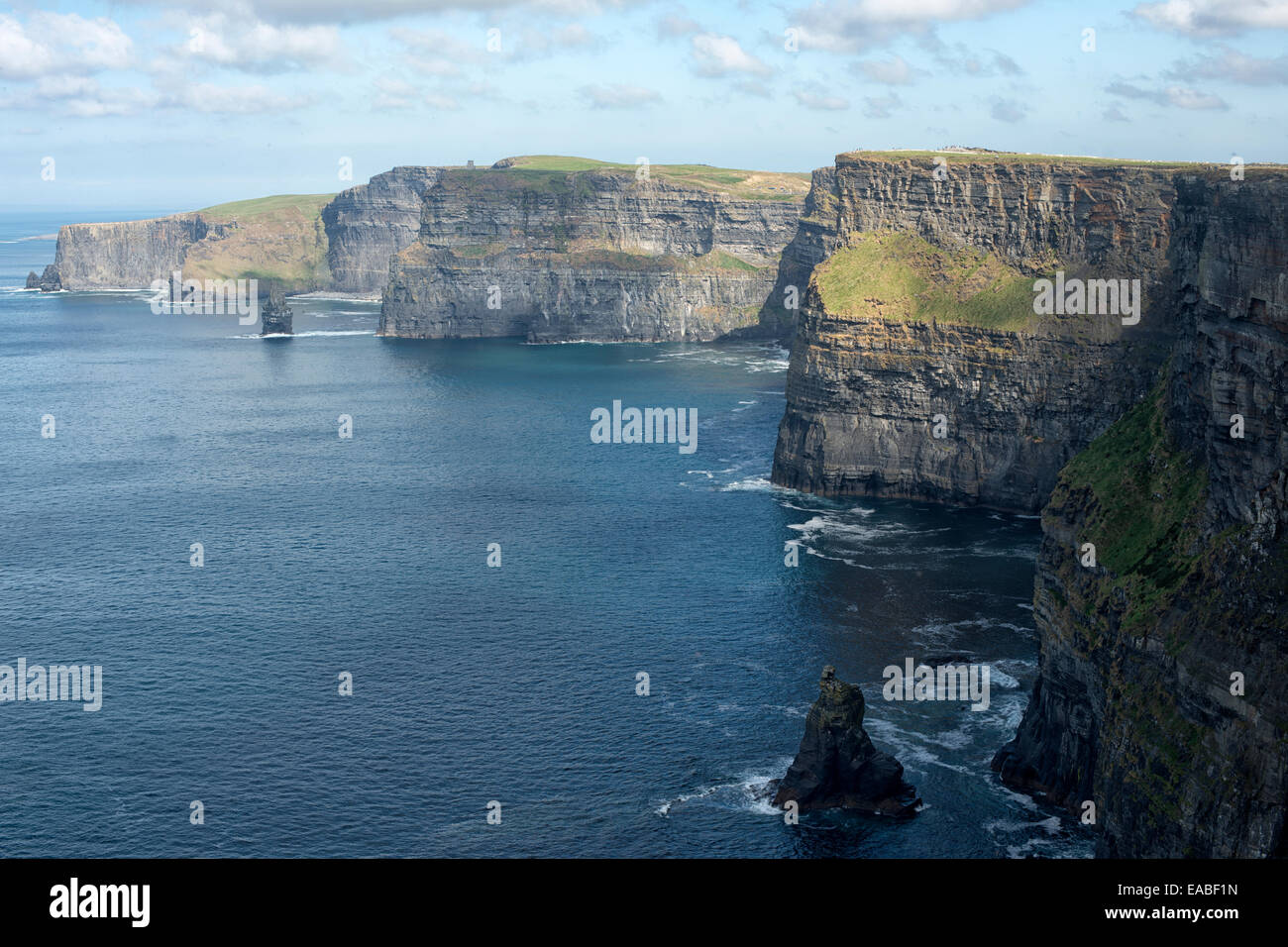 Cliffs of Moher view Stock Photo Alamy