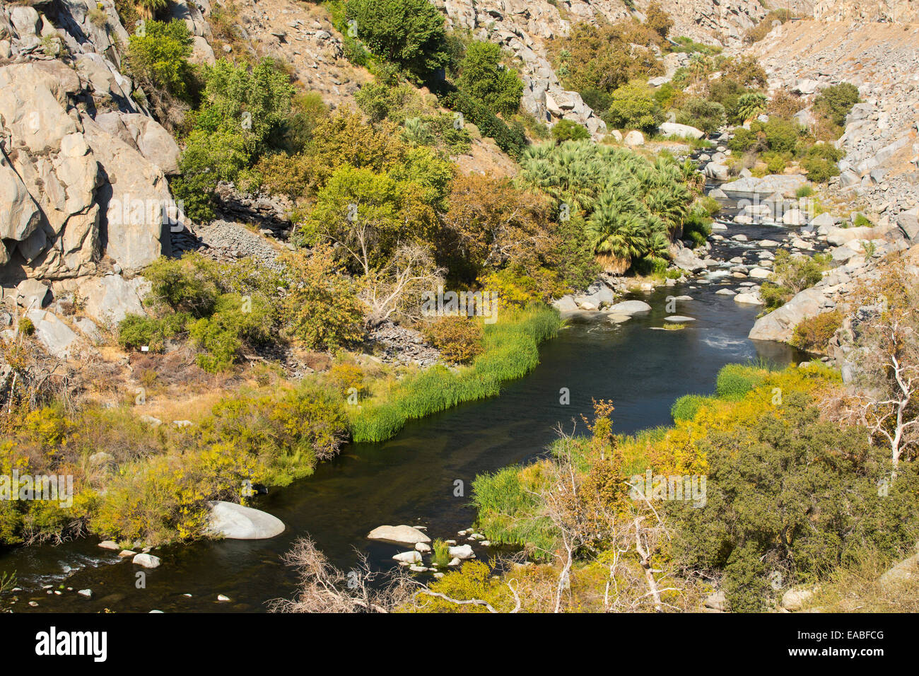 The Kern River gorge to the East of Bakersfield, Central Valley ...