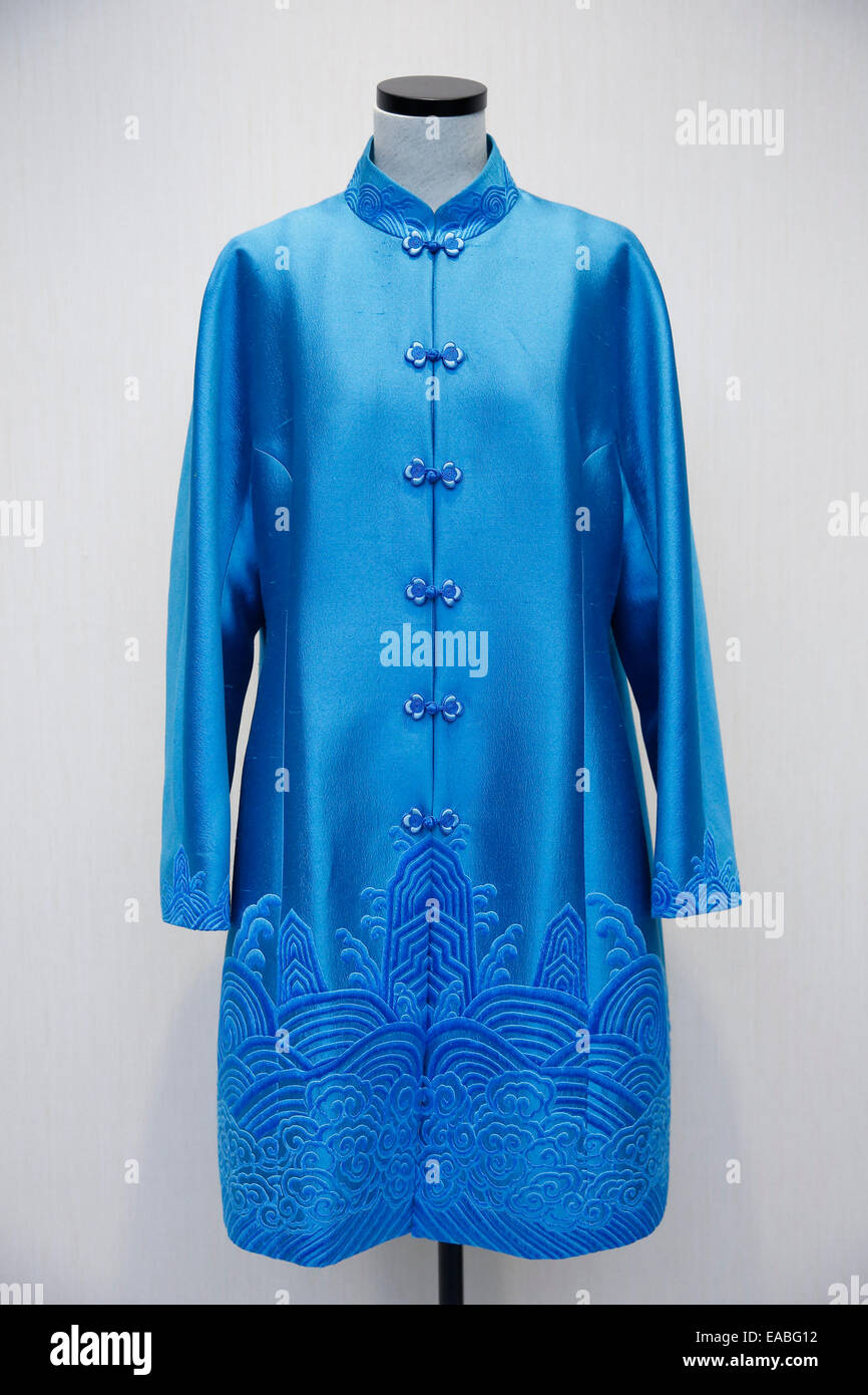 Beijing, China. 10th Nov, 2014. The traditional Chinese clothing which ...