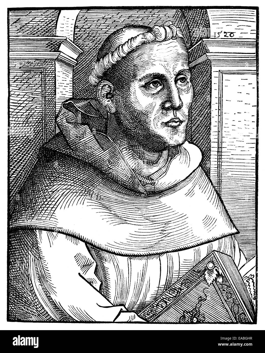 Martin Luther, 1483 1546, theologian and reformer, Portrait von