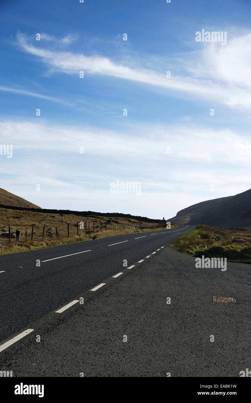 Road in Northern Ireland Stock Photo Alamy