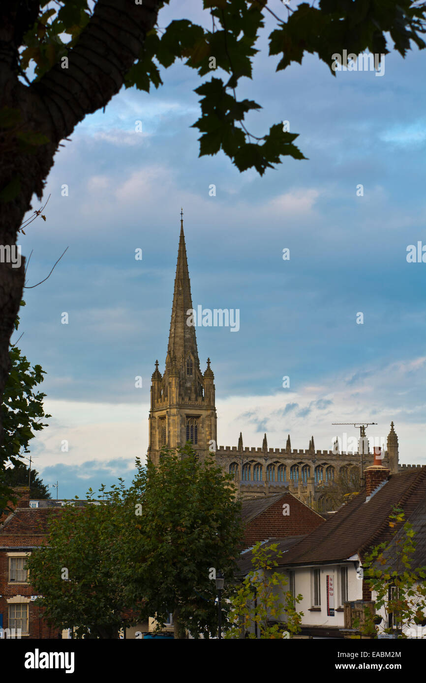 Saffron Walden church Stock Photo Alamy