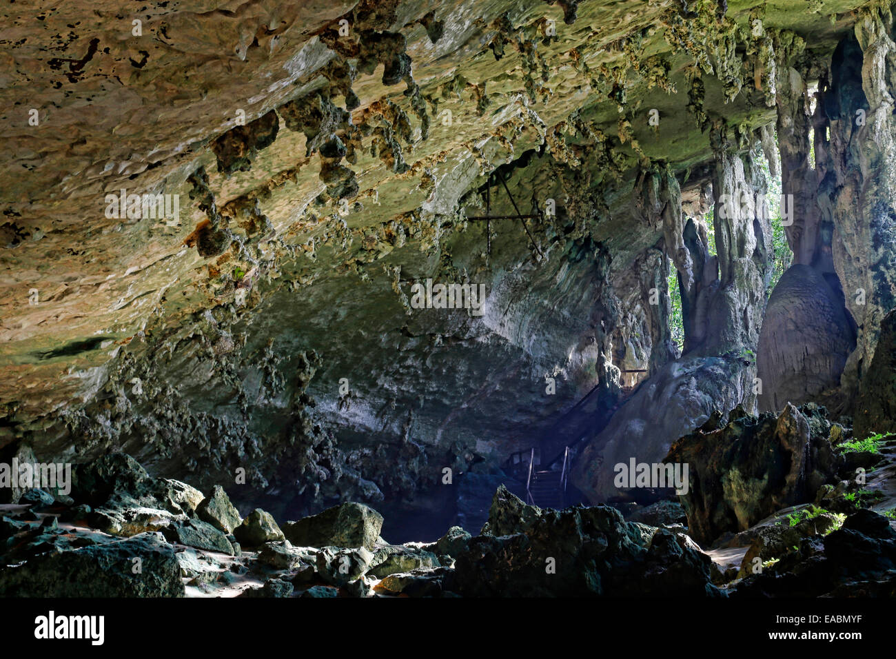 Trader's Cave, Niah National Park, Sarawak, Malaysia Stock Photo