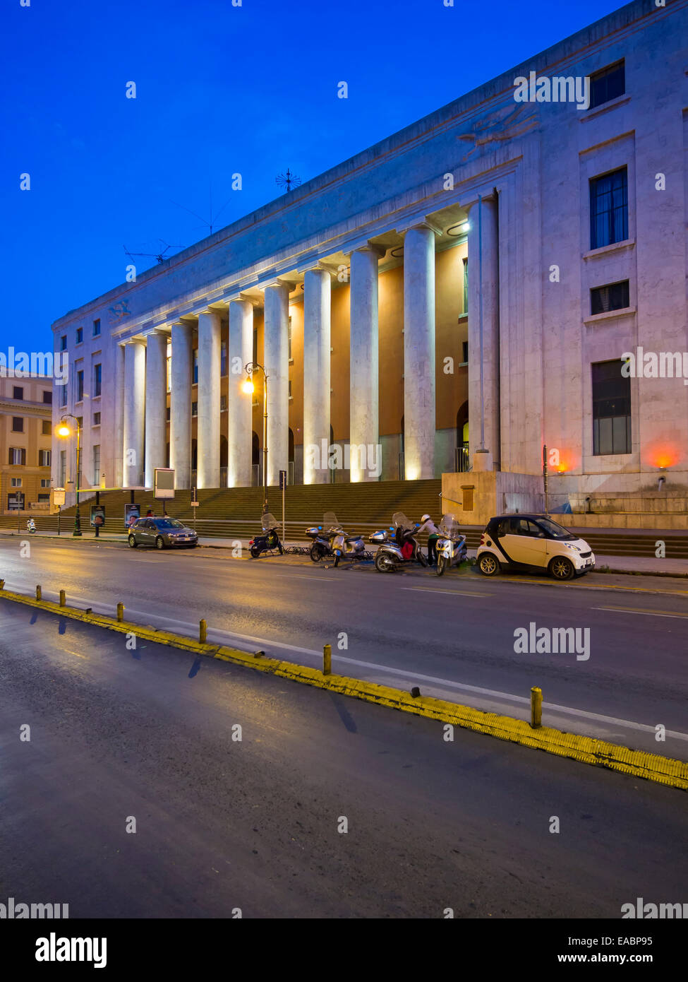 Italy Sicily Palermo Post office at Via Romana Stock Photo Alamy