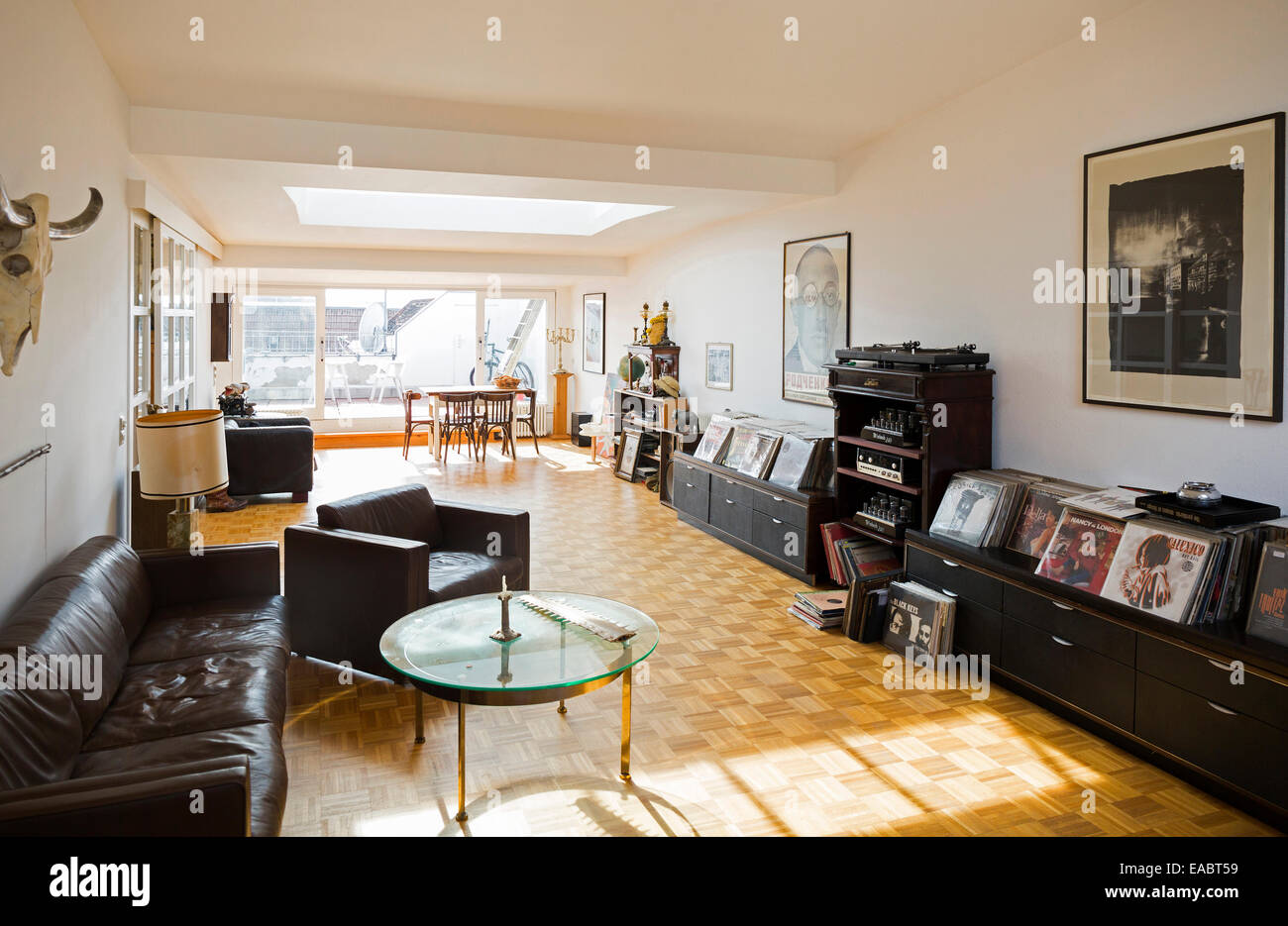 Picture of Interior of a penthouse flat Stock Photo - Alamy
