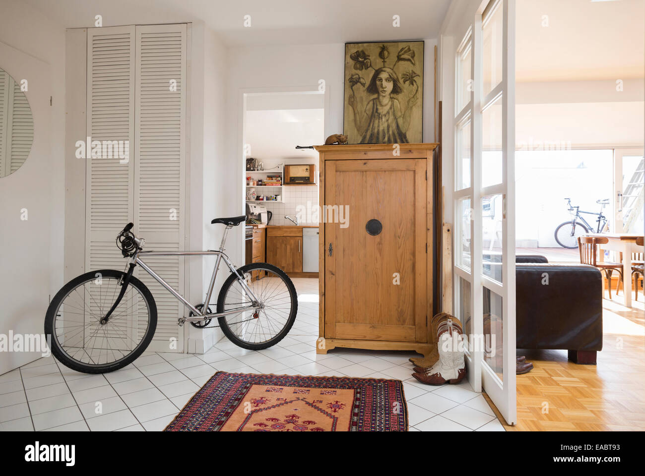 Interior of a penthouse flat Stock Photo - Alamy