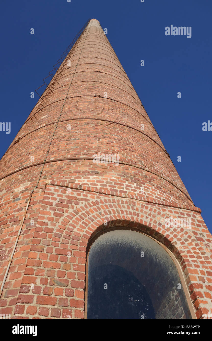 Old factory chimney, Monica's Chimney next to Misericordia beach