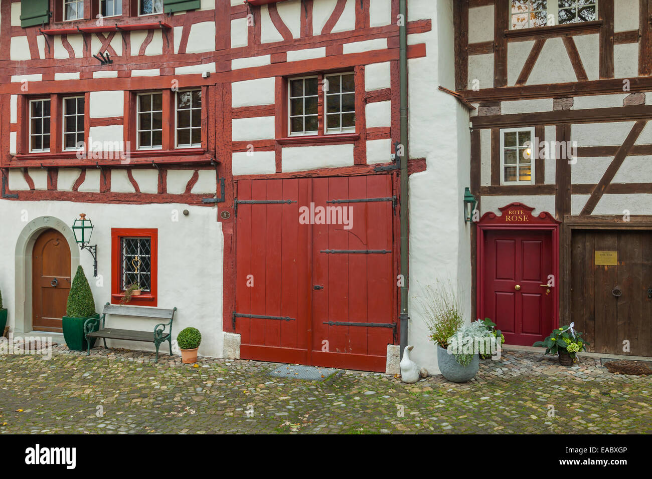 Morning in the village of Regensberg, canton of Zürich, Switzerland Stock  Photo - Alamy