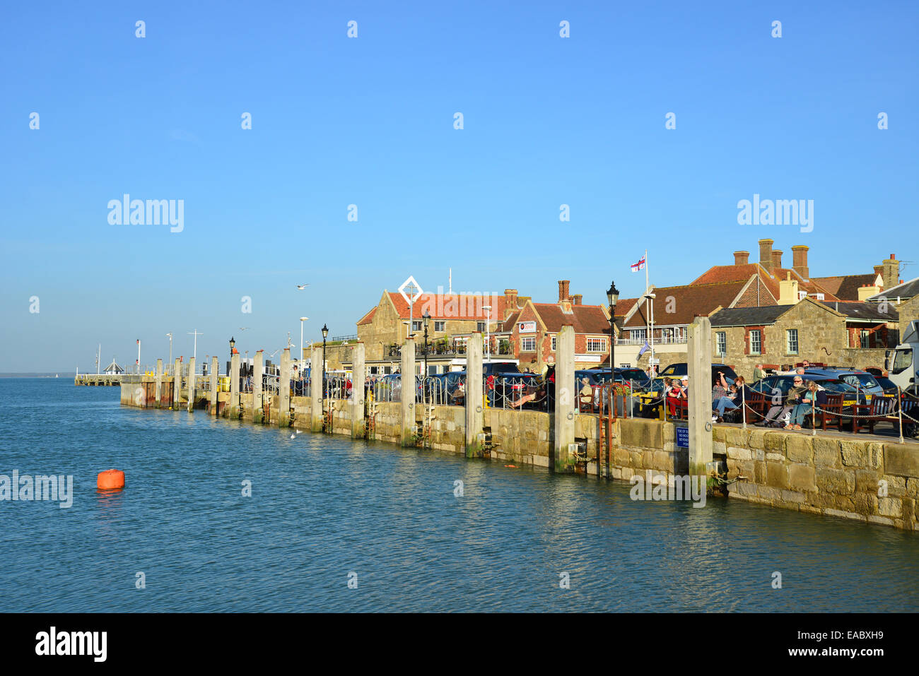 The Quay Yarmouth Harbour Yarmouth Isle Of Wight England United 