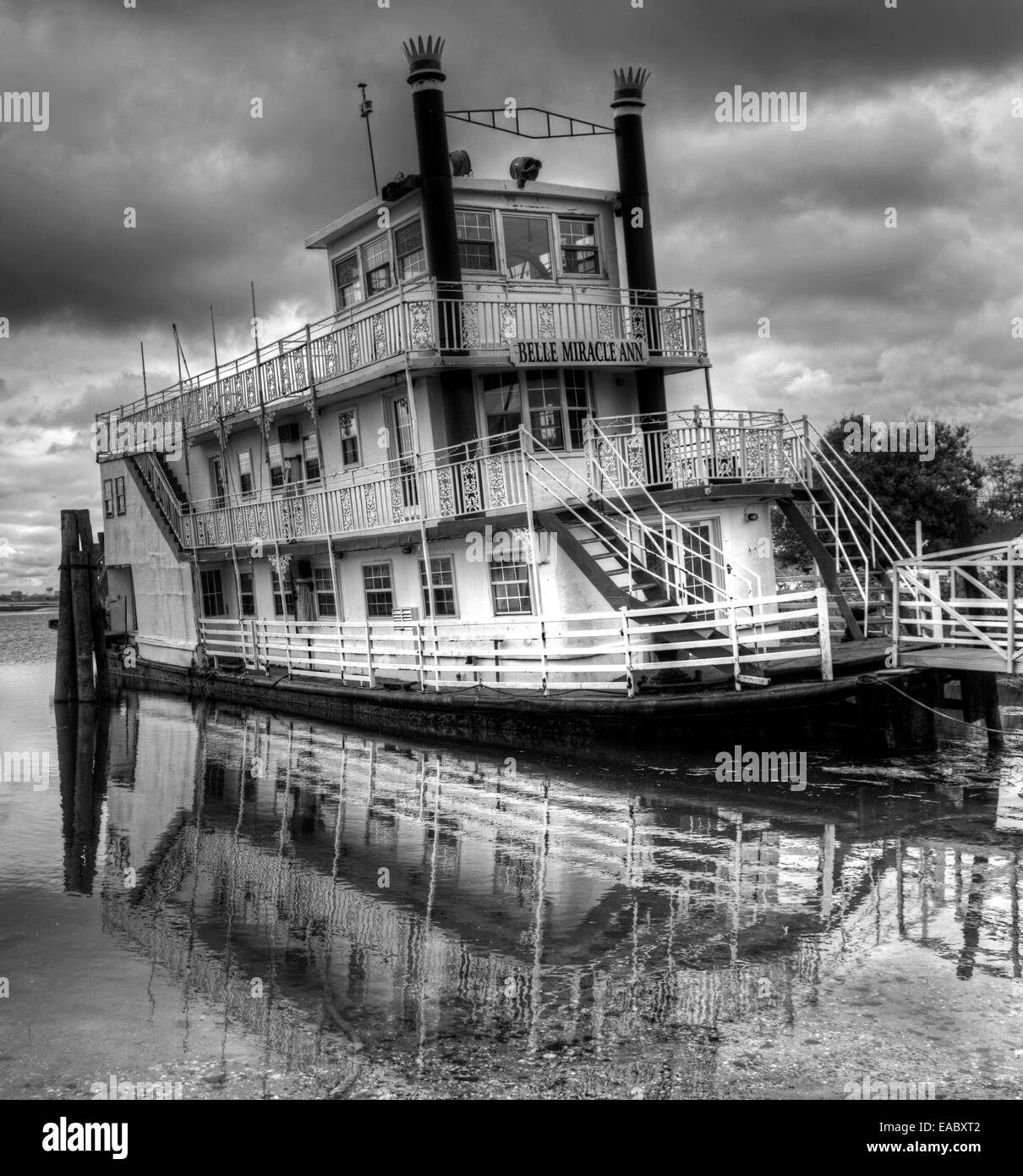 A paddle steamer near Ocean City, New Jersey USA Stock Photo Alamy