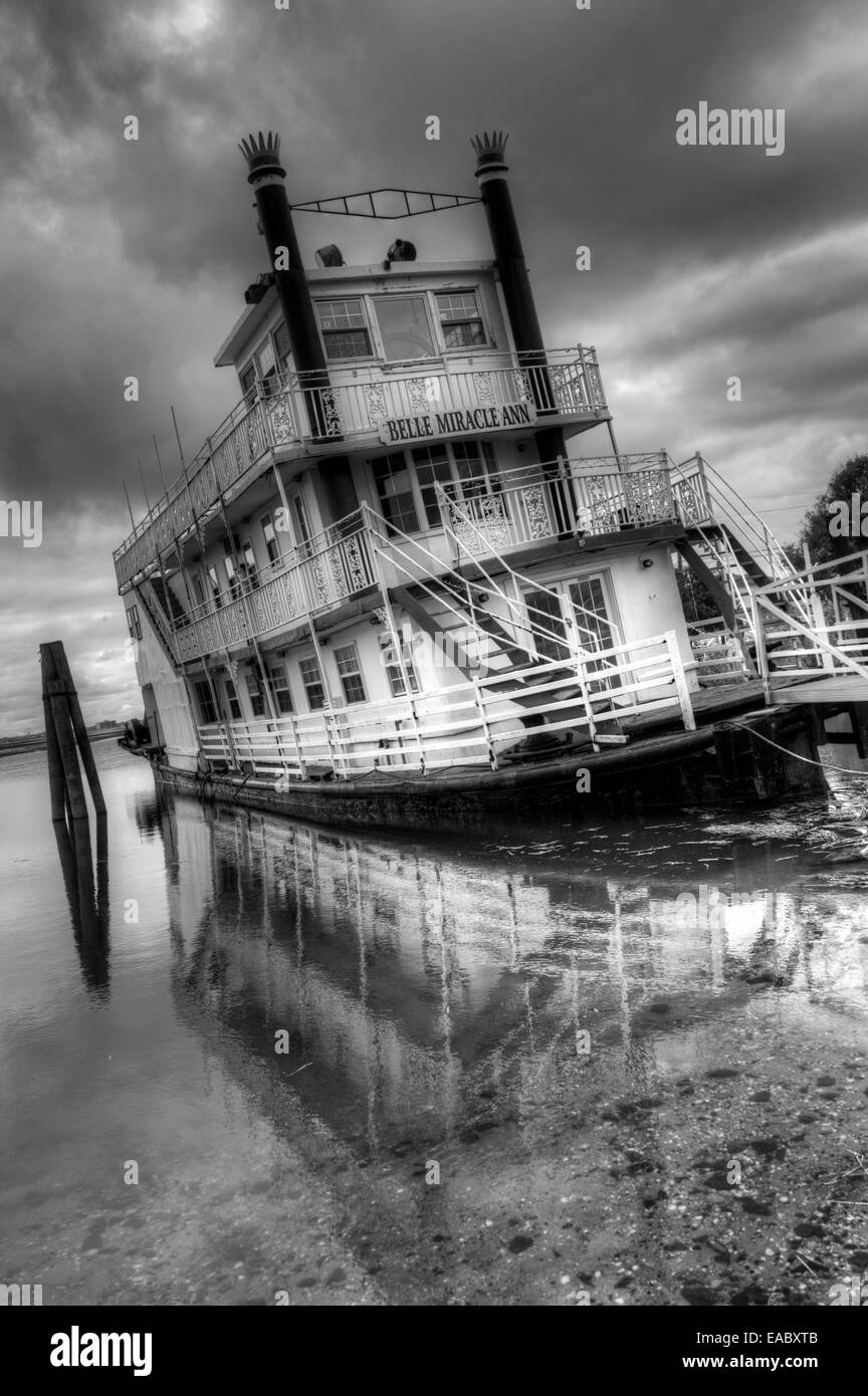 A paddle steamer near Ocean City, New Jersey USA Stock Photo Alamy