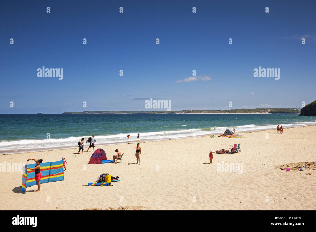 Carbis Bay, St Ives, Cornwall Stock Photo
