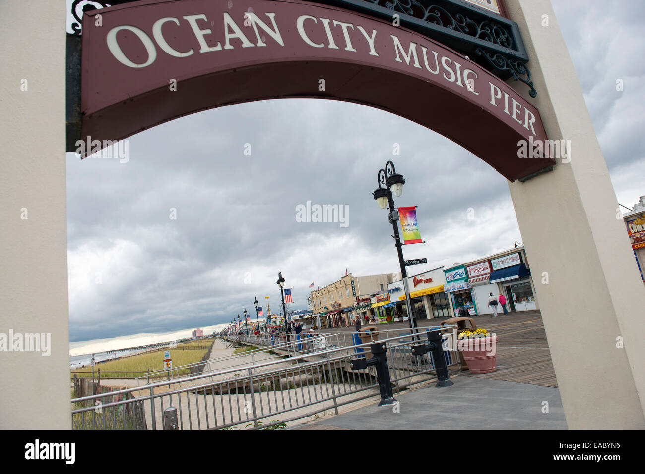 Ocean City Music Pier, New Jersey USA Stock Photo - Alamy