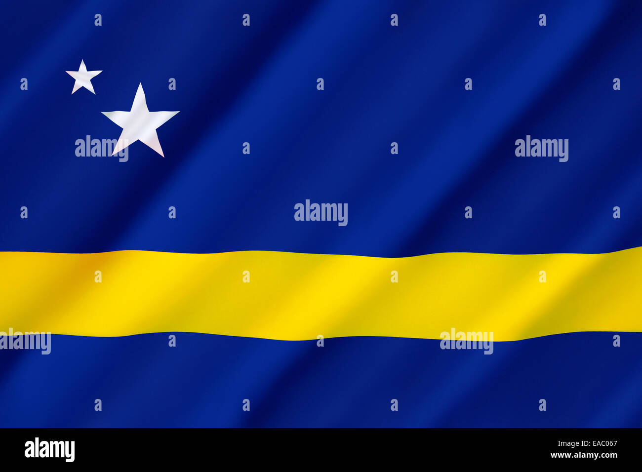 Flag of curacao hi-res stock photography and images - Alamy