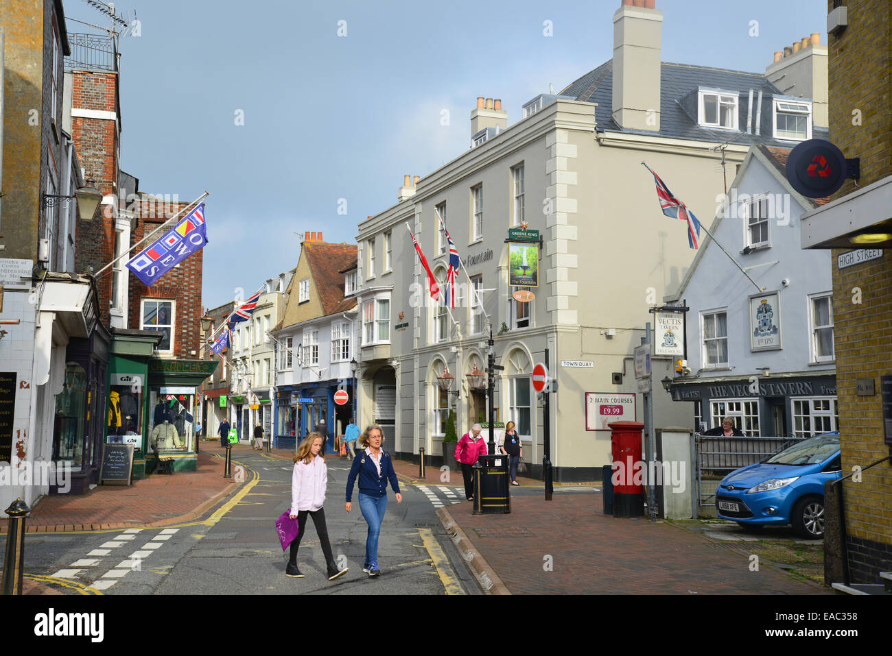 Isle of wight shopping hires stock photography and images Alamy