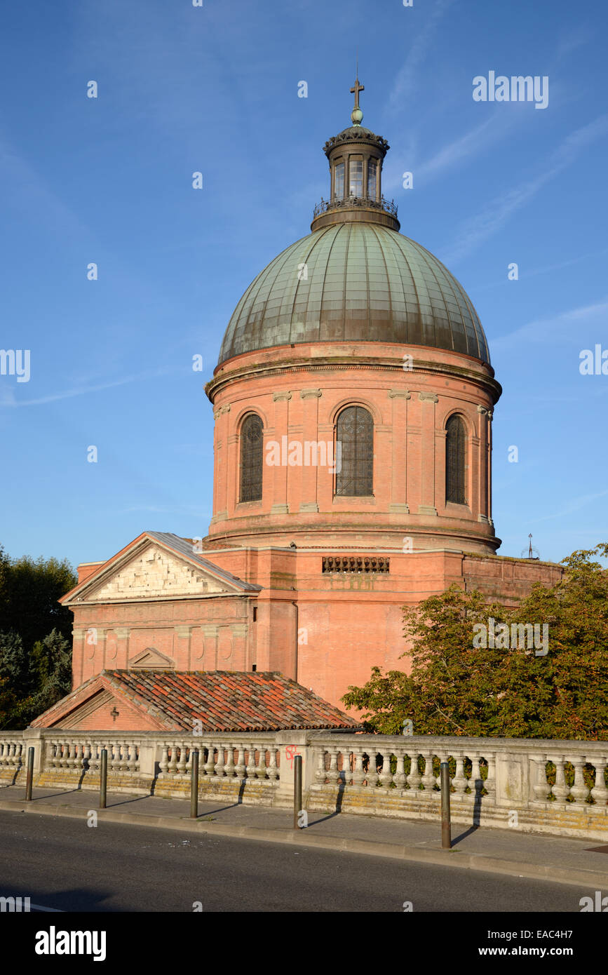 Rotunda or Historic Dome of Saint Joseph Chapel de la Grave or Chapelle Saint-Joseph de la Grave Toulouse France Stock Photo