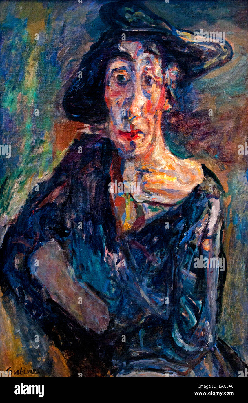 Déchéance - decline by Chaim Soutine 1893-1943  French France born Lithuania Stock Photo