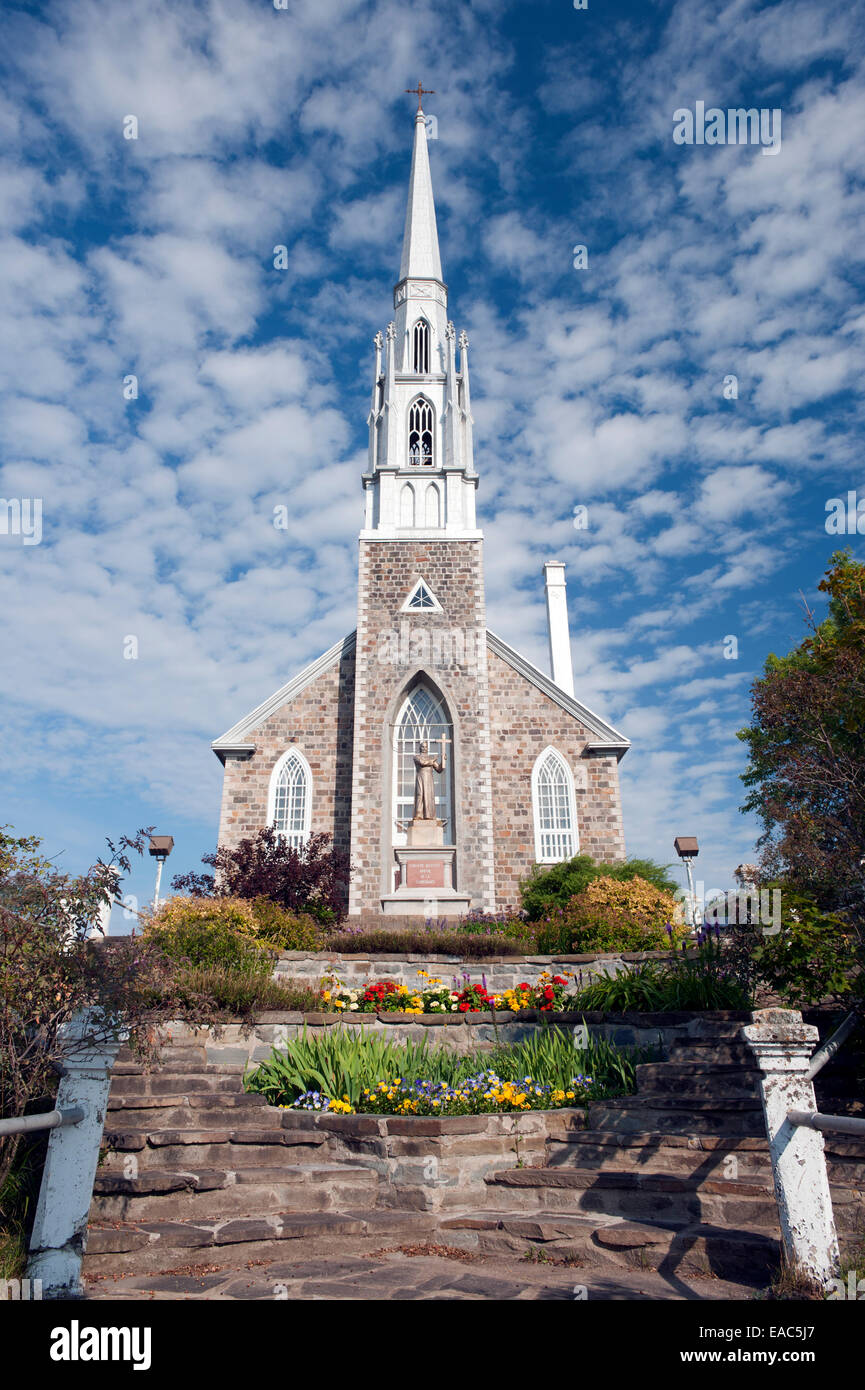 StDenisdelaBouteillerie Catholic church, Kamouraska, province of