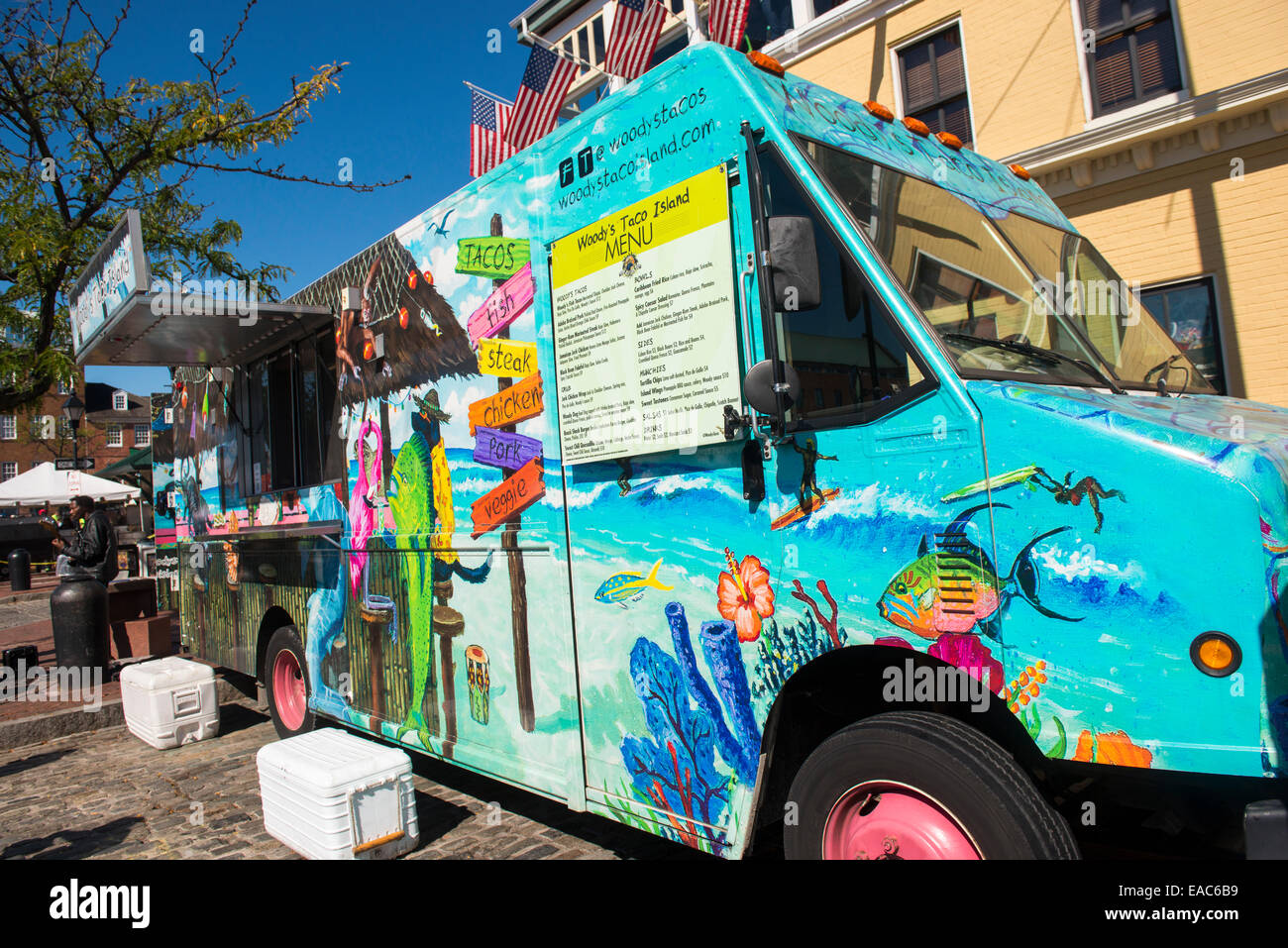 Taco Food Truck High Resolution Stock Photography And Images Alamy