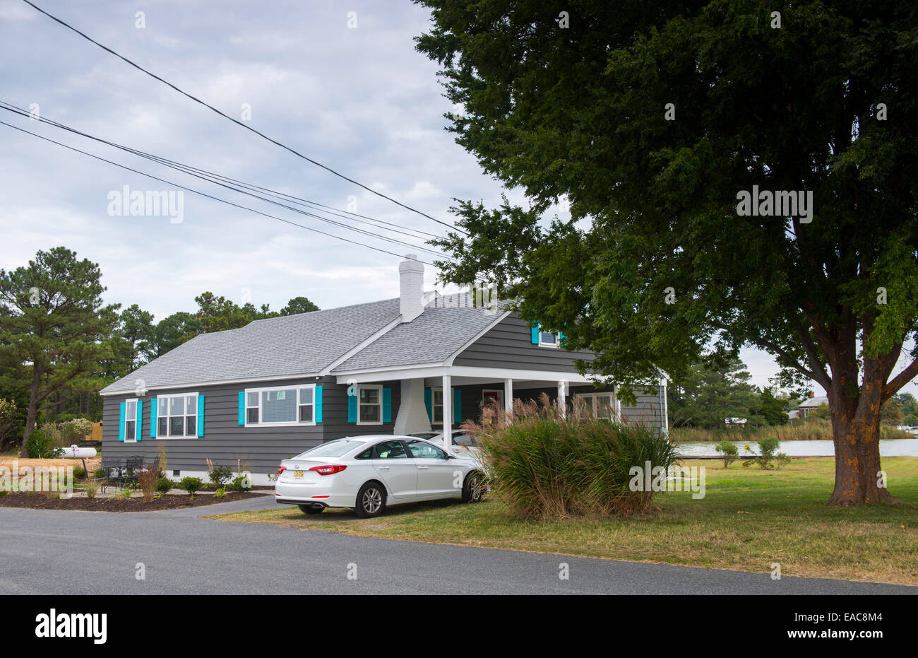 A property at the end of Black Walnut Point Road on Tilghman Island in
