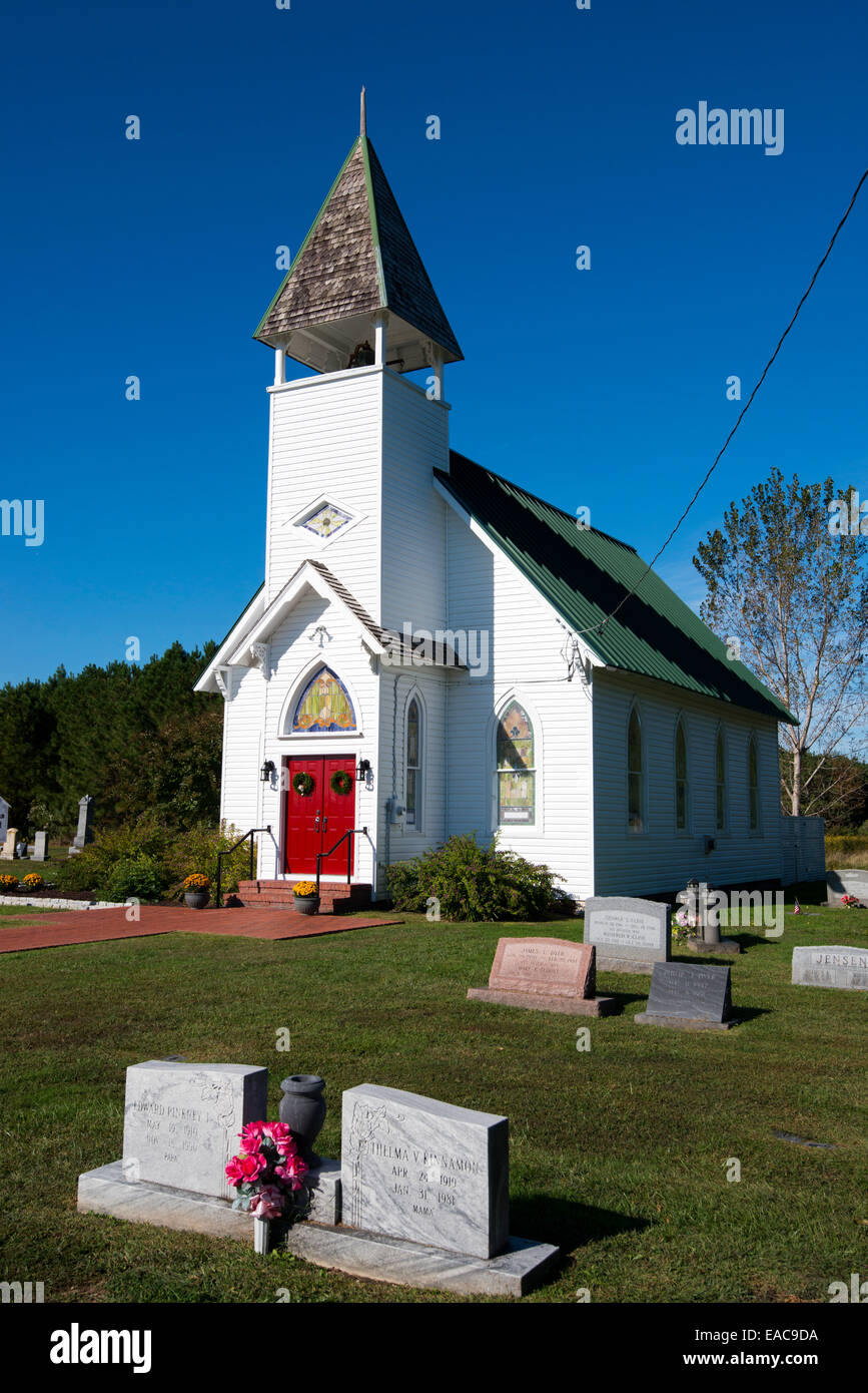 St John's Chapel, Tilghman Island Maryland USA Stock Photo Alamy