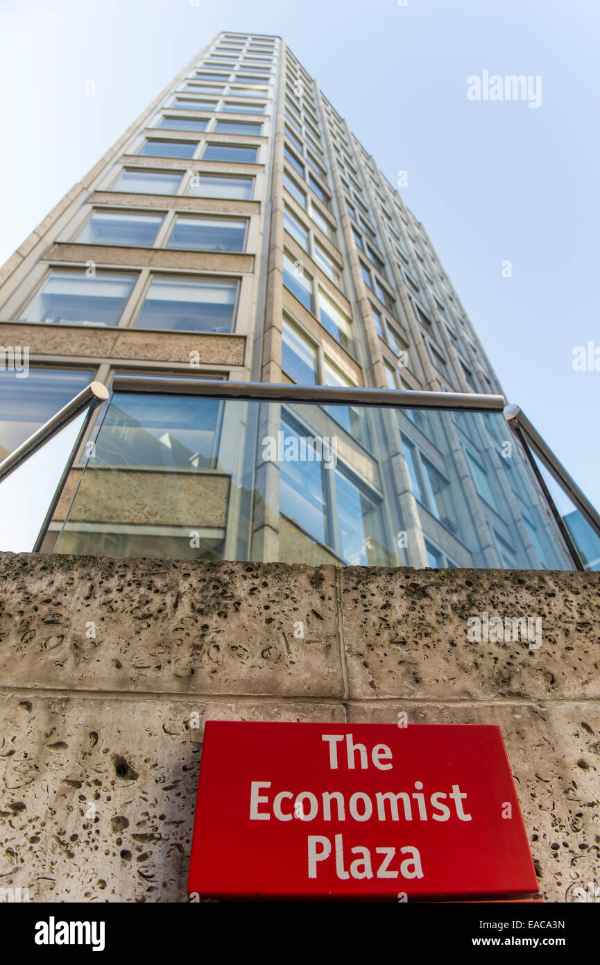 The economist building hi-res stock photography and images