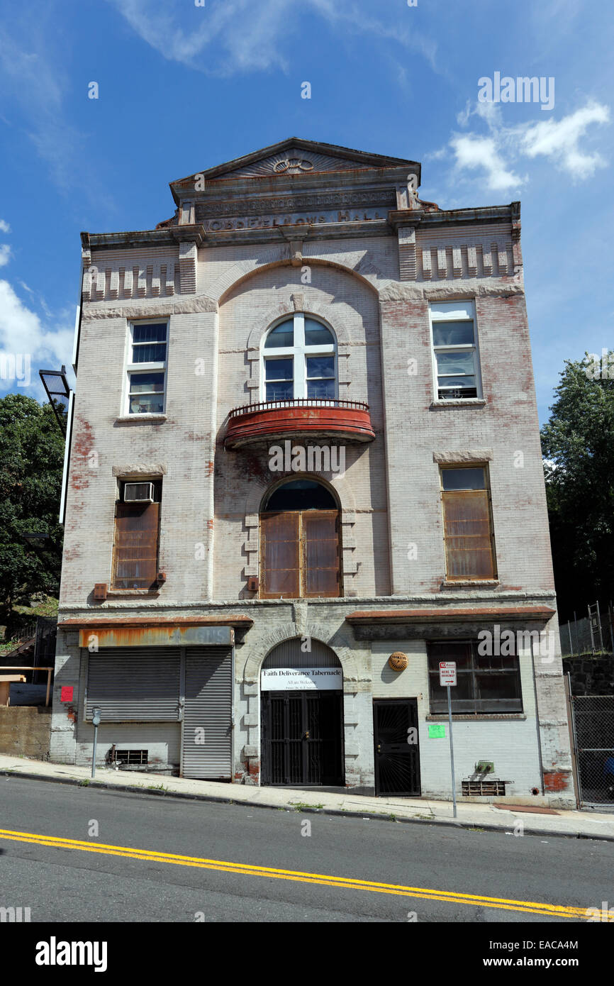 Odd Fellows Hall Yonkers New York Stock Photo Alamy