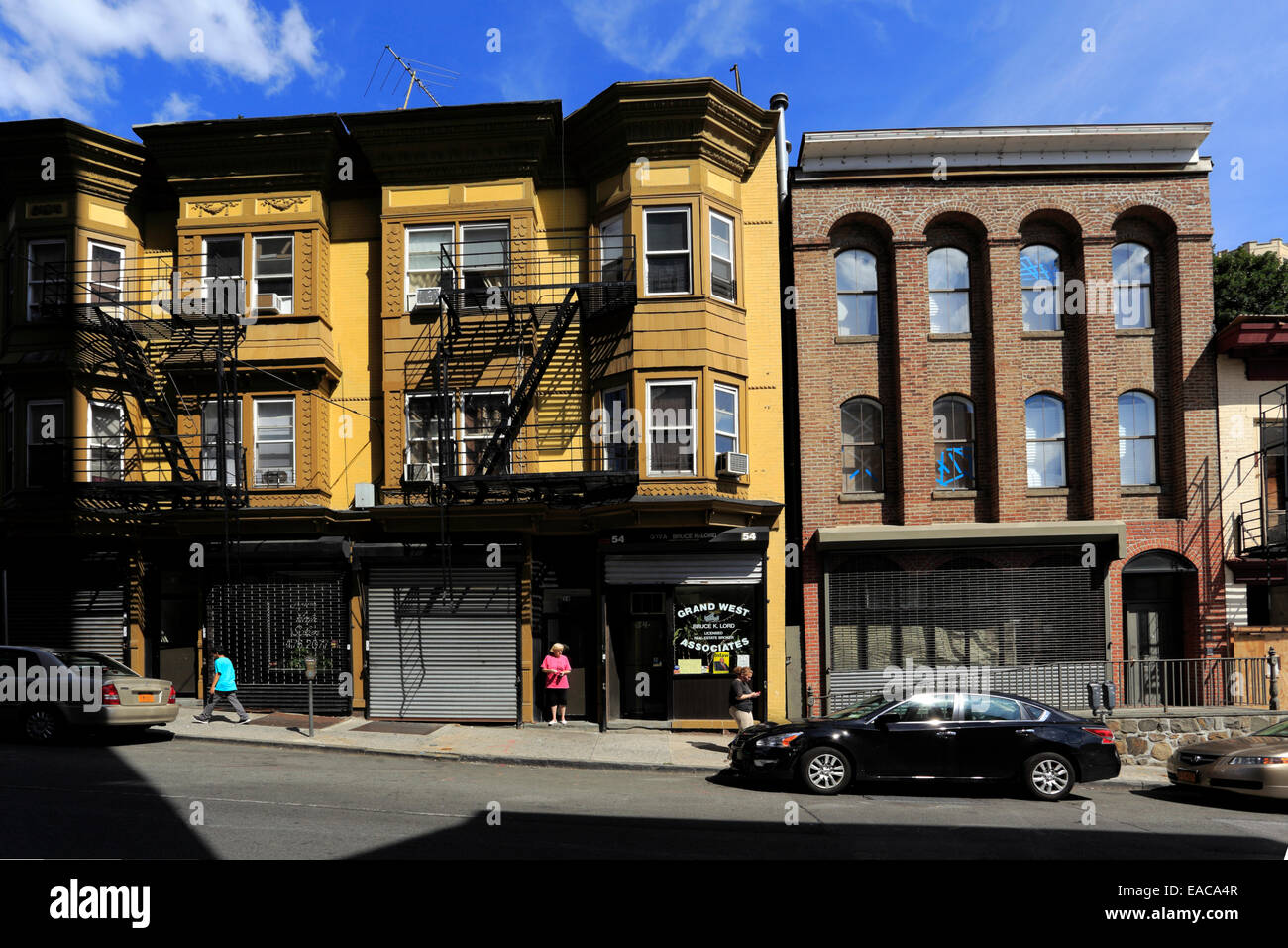 North Broadway Yonkers New York Stock Photo Alamy