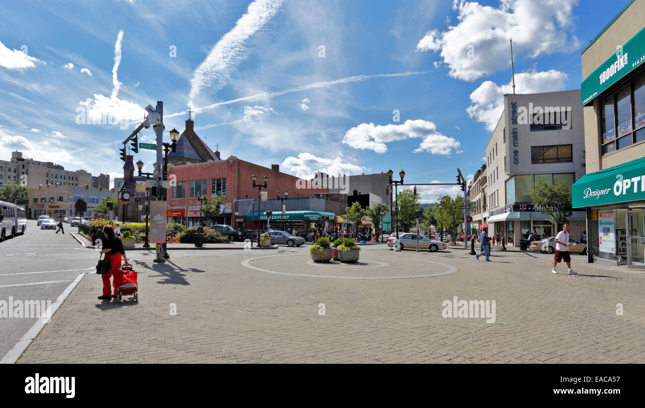 Getty Square Yonkers New York Stock Photo Alamy