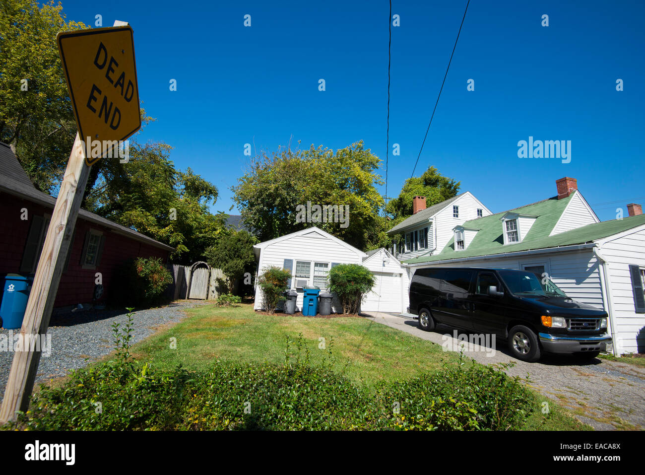 Ostrowski Funeral Home in Saint Michaels, Maryland USA Stock Photo Alamy