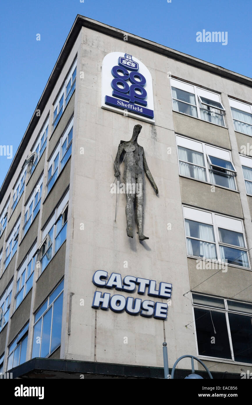 The Sheffield Co op Castle House building in the City centre, Vulcan